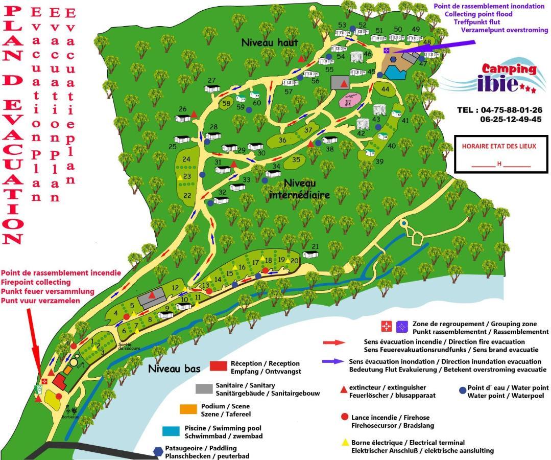 Camping Ibie Lagorce  Kültér fotó